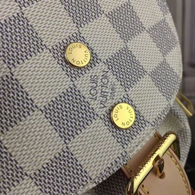 Рюкзак Louis Vuitton N44026 Sperone BB Backpack Damier Azur Canvas "White" фото № 6