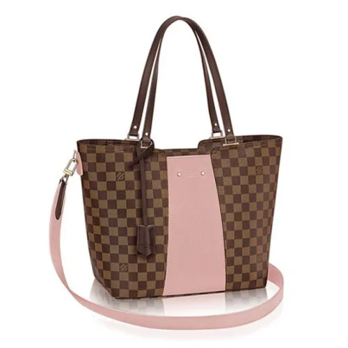 Сумка Louis Vuitton N44041 Jersey Shoulder Bag Damier Ebene Canvas "Brown"