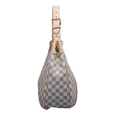 Сумка Louis Vuitton N55215 Galliera PM Hobo Bag Damier Azur Canvas "White" фото № 4