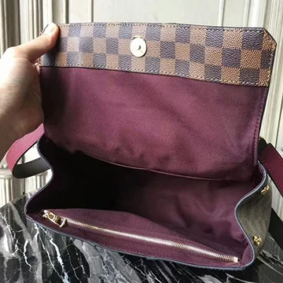 Сумка Louis Vuitton Bond Street N64416 Damier Ebene Canvas "Brown" фото № 9