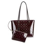 Сумка с клатчем Louis Vuitton Long Beach MM M90475 Monogram Vernis "Purple"