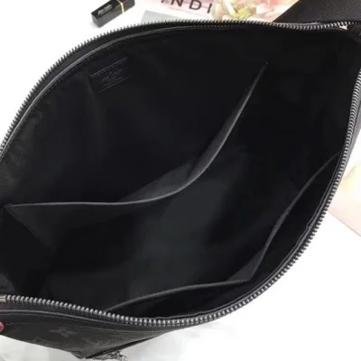 Сумка Louis Vuitton Monogram Eclipse Canvas Odyssey Messenger MM M44224 "Black" фото № 9