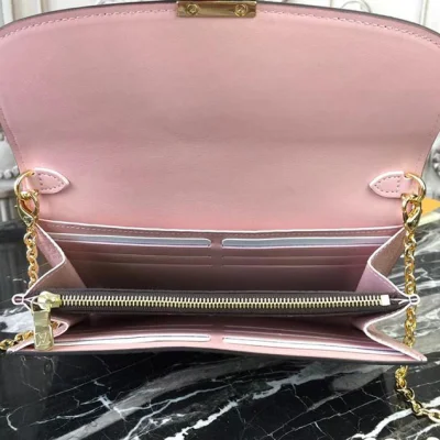 Кошелек Louis Vuitton Damier Ebene Canvas Croisette Wallet N61273 "Brown" фото № 8 Кошелек Louis Vuitton Damier Ebene Canvas Croisette Wallet N61273 "Brown" фото № 8