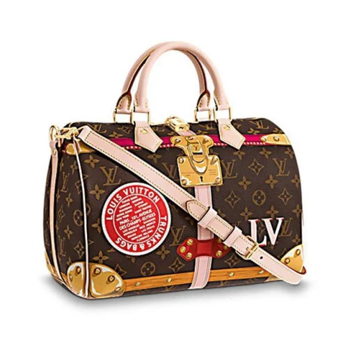 Сумка Louis Vuitton Monogram Canvas Speedy 30 M41386 "Brown"