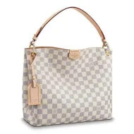 Сумка Louis Vuitton Damier Azur Canvas Graceful PM N42248 "White"