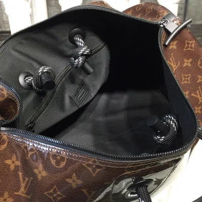 Сумка Louis Vuitton Monogram Glaze Keepall Bandouliere 50 M43899 "Brown" фото № 8