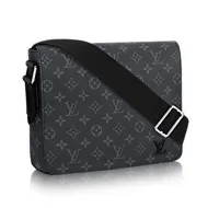 Сумка Louis Vuitton District PM Messenger Bag 26cm Monogram Eclipse Canvas Fall Winter 2018 Collection M44000 Infini "Black"