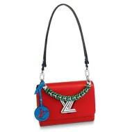 Сумка Louis Vuitton Twist MM M52504 Epi Leather "Red"