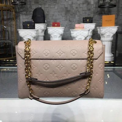 Сумка Louis Vuitton M43931 Vavin PM Monogram Empreinte Leather Vison "Beige" фото № 4 Сумка Louis Vuitton M43931 Vavin PM Monogram Empreinte Leather Vison "Beige" фото № 4