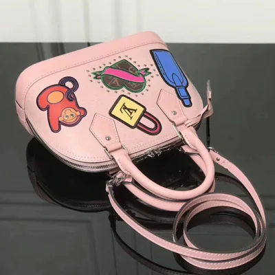 Сумка Louis Vuitton Alma BB M52481 Epi Leather Rose Ballerine "Pink" фото № 6