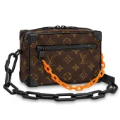 Сумка Louis Vuitton Mini Soft Trunk M44480 Monogram Coated Canvas "Brown"