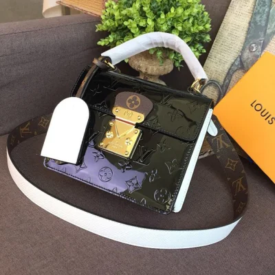 Сумка Louis Vuitton Spring Street M90375 Monogram Vernis "Black" фото № 2