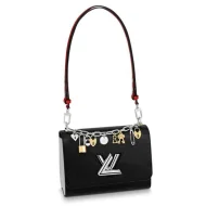 Сумка Louis Vuitton Twist MM M52894 Epi Leather White "Black"