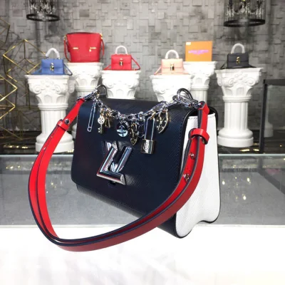 Сумка Louis Vuitton Twist MM M52894 Epi Leather White "Black" фото № 4