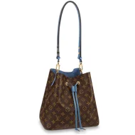 Сумка Louis Vuitton NeoNoe M43569 Monogram Canvas Bleu Jean "Brown"