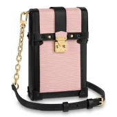 Сумка Louis Vuitton Pochette Trunk Verticale M67872 Epi Leather Rose Ballerine "Pink"