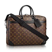 Портфель Louis Vuitton M40224 Porte-Documents Voyage GM Briefcase Monogram Macassar Canvas "Brown"