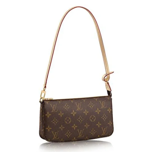Сумка Louis Vuitton M40712 Pochette Accessoires Monogram Canvas "Brown"