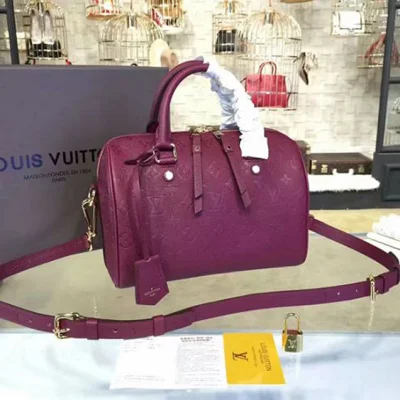 Сумка Louis Vuitton M40764 Speedy 25 Tote Bag Monogram Empreinte Leather "Purple" фото № 2 Сумка Louis Vuitton M40764 Speedy 25 Tote Bag Monogram Empreinte Leather "Purple" фото № 2