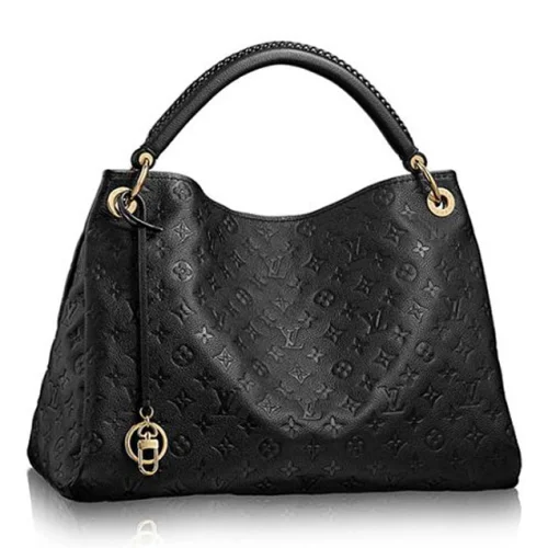 Сумка Louis Vuitton M41066 Artsy MM Hobo Bag Monogram Empreinte Leather "Black"