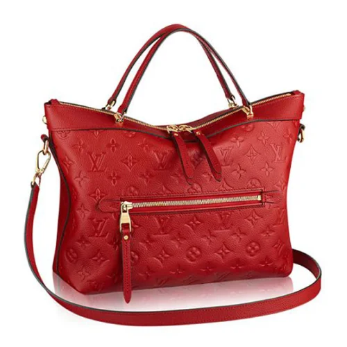 Сумка Louis Vuitton M41169 Bastille PM Tote Bag Monogram Empreinte Leather "Red"
