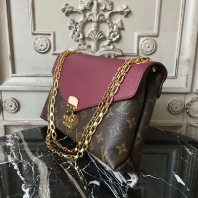 Сумка Louis Vuitton M41200 Pallas Chain Shoulder Bag Monogram Canvas "Brown" фото № 3