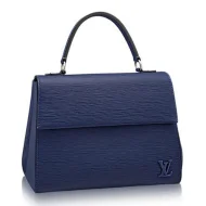 Сумка Louis Vuitton M41299 Cluny MM Tote Bag Epi Leather "Navy Blue"