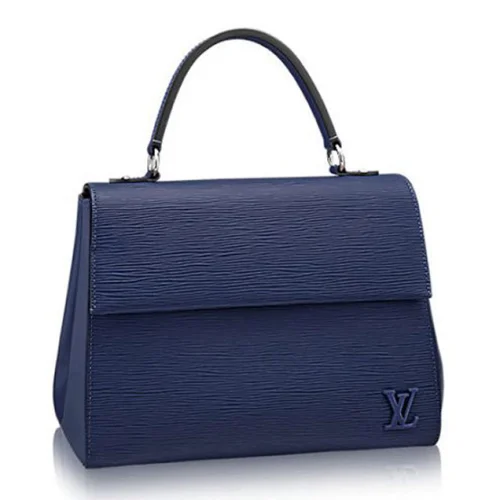 Сумка Louis Vuitton M41299 Cluny MM Tote Bag Epi Leather "Navy Blue"