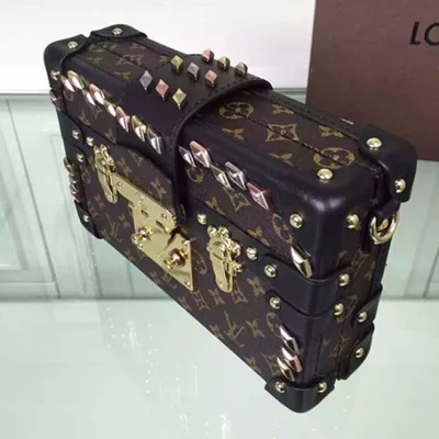 Сумка Louis Vuitton M41552 Petite Malle Crossbody Bag Monogram Canvas "Brown" фото № 6 Сумка Louis Vuitton M41552 Petite Malle Crossbody Bag Monogram Canvas "Brown" фото № 6