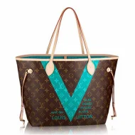 Сумка Louis Vuitton M41601 Neverfull MM Shoulder Bag Monogram Canvas "Brown"