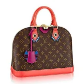 Сумка Louis Vuitton M41661 Alma PM Totem Tote Bag Monogram Canvas "Brown"