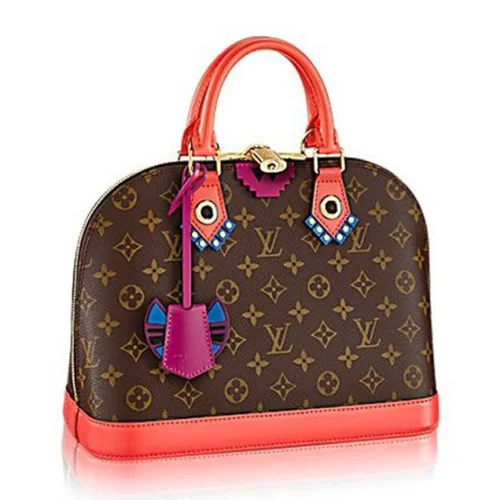 Сумка Louis Vuitton M41661 Alma PM Totem Tote Bag Monogram Canvas "Brown"