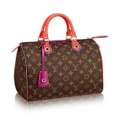 Сумка Louis Vuitton M41665 Speedy 30 Totem Tote Bag Monogram Canvas "Brown"