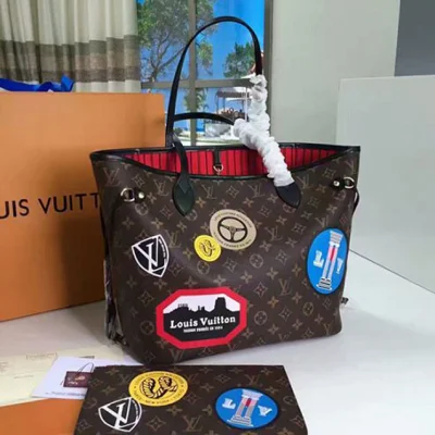 Сумка Louis Vuitton M42844 Neverfull MM Shoulder Bag Monogram Canvas "Brown" фото № 3 Сумка Louis Vuitton M42844 Neverfull MM Shoulder Bag Monogram Canvas "Brown" фото № 3