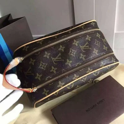 Косметичка Louis Vuitton M47528 King Size Toiletry Bag Monogram Canvas "Brown" фото № 2