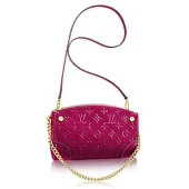 Сумка Louis Vuitton M50587 Santa Monica Clutch Crossbody Bag Monogram Vernis "Pink"