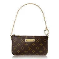 Сумка Louis Vuitton M60094 Pochette Milla MM Monogram Canvas "Brown"