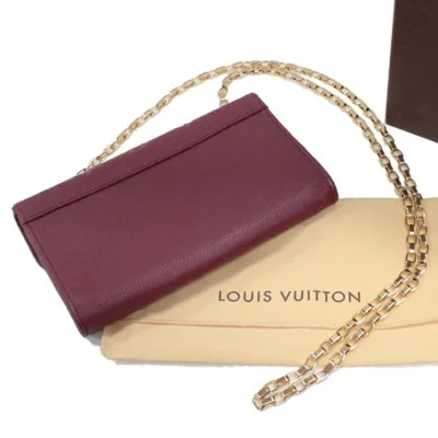 Сумка Louis Vuitton M60639 Pochette Saint-Germain Crossbody Bag Monogram Empreinte Leather "Purple" фото № 3