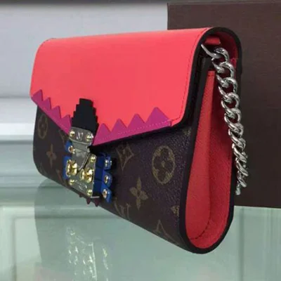 Сумка Louis Vuitton M61488 Chain Wallet Totem Monogram Canvas "Brown" фото № 3