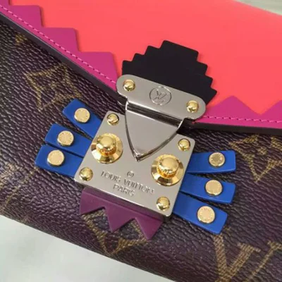 Сумка Louis Vuitton M61488 Chain Wallet Totem Monogram Canvas "Brown" фото № 7