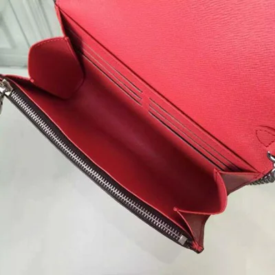 Сумка Louis Vuitton M61488 Chain Wallet Totem Monogram Canvas "Brown" фото № 9