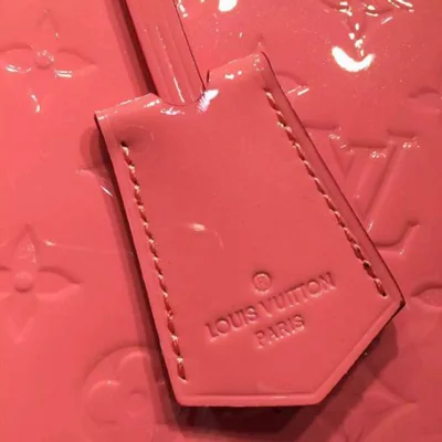 Сумка Louis Vuitton M90962 Alma PM Tote Bag Monogram Vernis "Pink" фото № 4