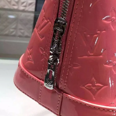 Сумка Louis Vuitton M90962 Alma PM Tote Bag Monogram Vernis "Pink" фото № 5