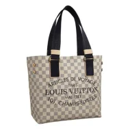 Сумка Louis Vuitton N41179 Cabas PM Shoulder Bag Damier Azur Canvas "White"