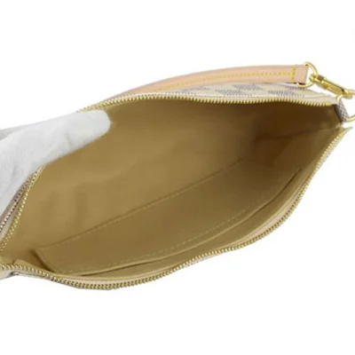 Сумка Louis Vuitton N41207 Pochette Accessoires Damier Azur Canvas "White" фото № 5