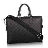 Портфель Louis Vuitton N41248 Porte Documents Jour Briefcase Damier Infini Leather "Black"