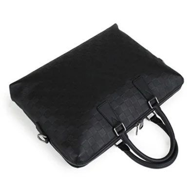 Портфель Louis Vuitton N41248 Porte Documents Jour Briefcase Damier Infini Leather "Black" фото № 4