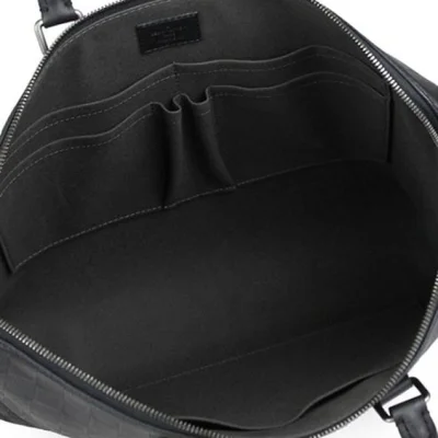 Портфель Louis Vuitton N41248 Porte Documents Jour Briefcase Damier Infini Leather "Black" фото № 6