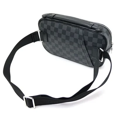 Сумка Louis Vuitton N41289 Ambler Hip Pack Damier Graphite Canvas "Graphite" фото № 5