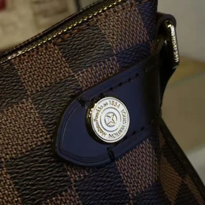 Сумка Louis Vuitton N41425 Duomo Shoulder Bag Damier Ebene Canvas "Brown" фото № 7